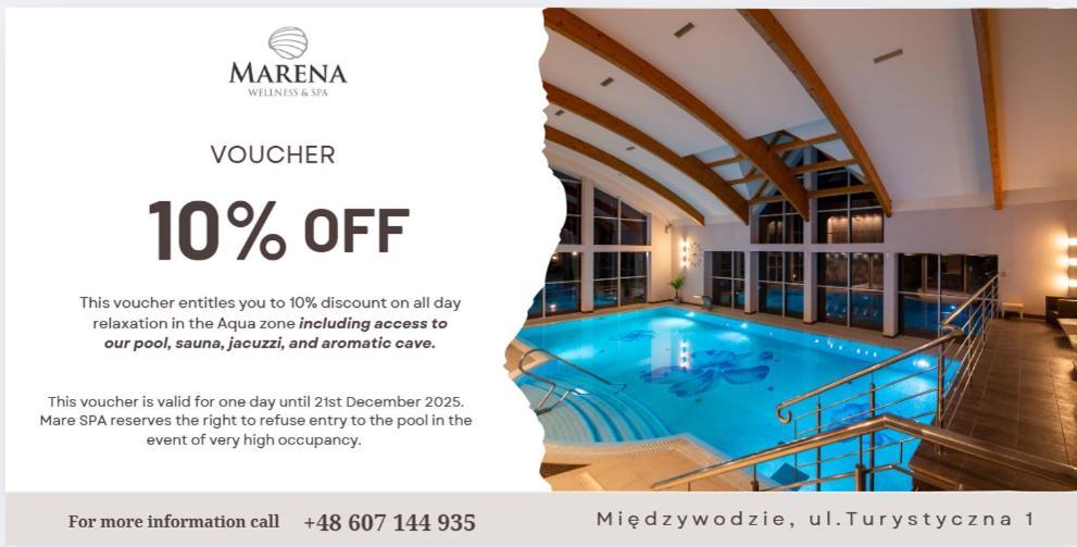 Robson Beach I Sauna, Jacuzzi 미에드지보드지 외부 사진